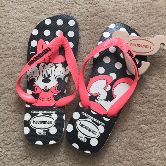 minnie mouse flip flops for adults